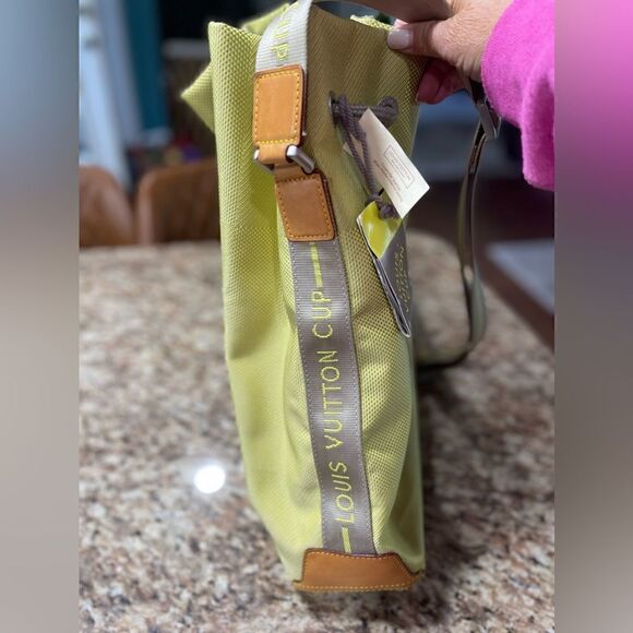 RARE Louis Vuitton 2002 Damier Geant LV Cup Volunteer Bag - Picture 3 of 13